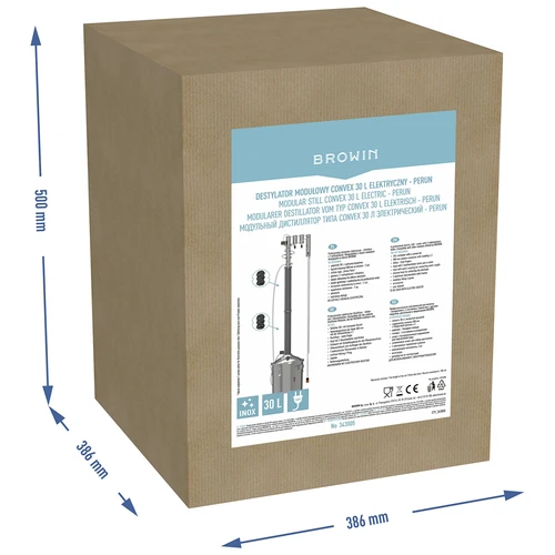 Modulární destilátor Convex elektrický 30 L - Perun - 21