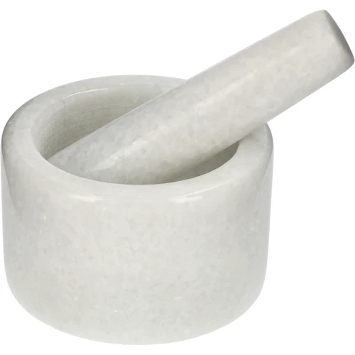 Mramorový kuchyňský hmoždíř, bílý, fi 10 cm