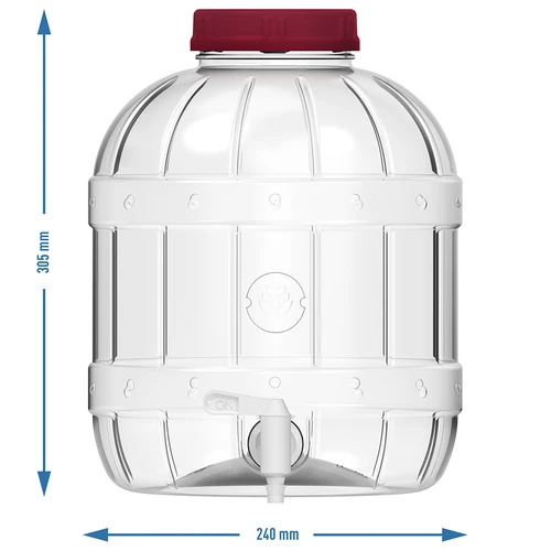 Multifunkční sklenice s kohoutkem 10L - 8