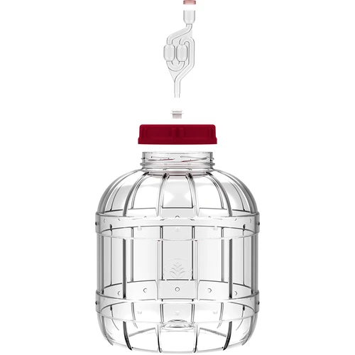 Nepraskající, multifunkční sklenice na fermentaci, 8L - 3