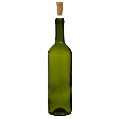 Olivová láhev na víno 0,75 L - balení 8 ks - 4