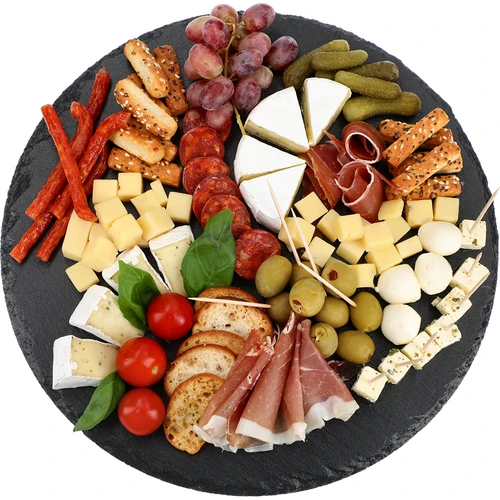 Otočný břidlicový tác fi30cm - 10