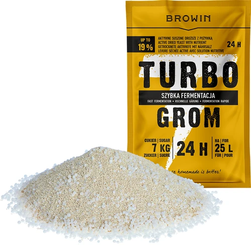 Palírenské kvasnice Turbo Grom 24h - 3