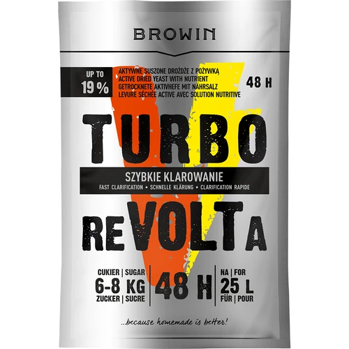 Palírenské kvasnice Turbo reVOLTa 48h