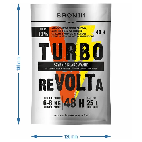 Palírenské kvasnice Turbo reVOLTa 48h - 4