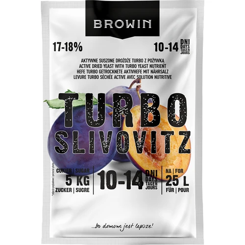 Palírenské kvasnice Turbo Slivovitz