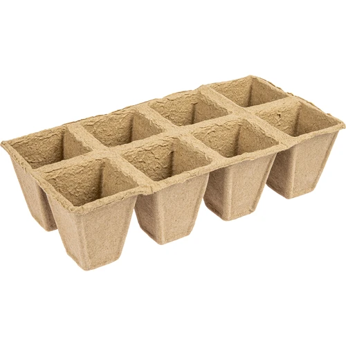Papírové květináče 6 x 6 x 6, sada 5 ks.