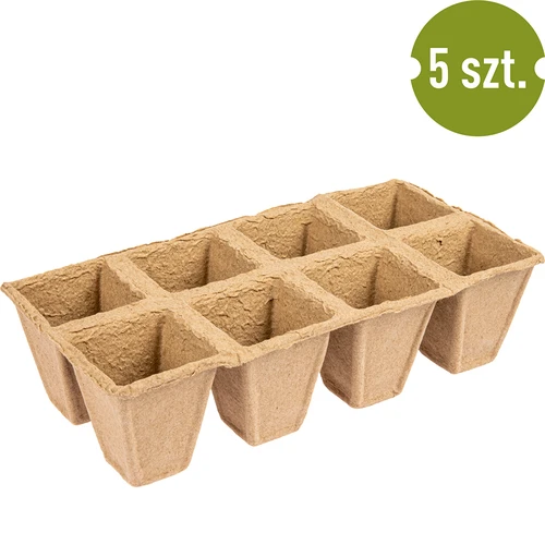 Papírové květináče 6 x 6 x 6, sada 5 ks. - 3