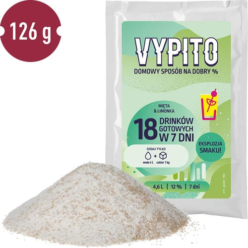 Párty sada - Vypito Máta a limetka - 4
