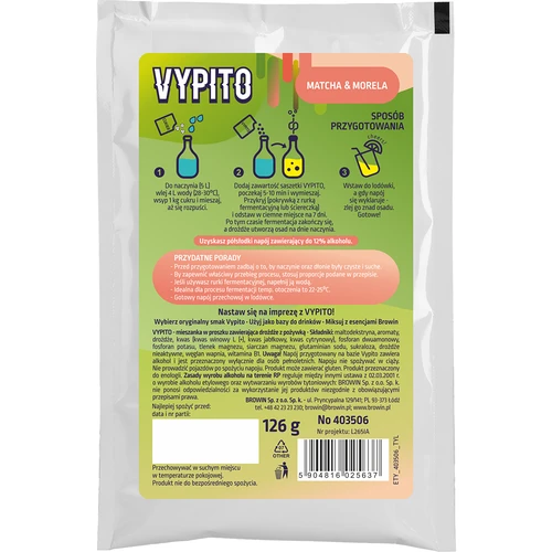 Párty sada - Vypito Matcha a meruňka - 3