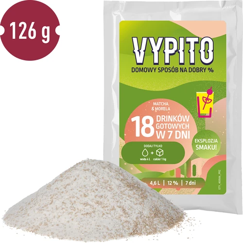 Párty sada - Vypito Matcha a meruňka - 4