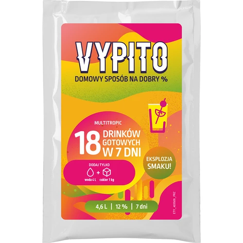Párty sada - Vypito Multitropic - 2