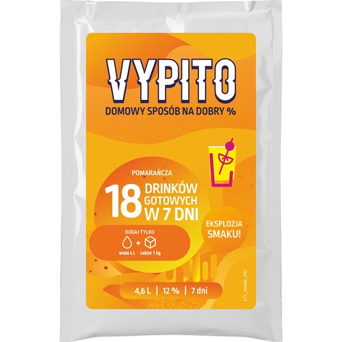 Párty sada - Vypito Pomeranč - 2