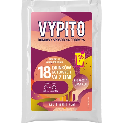 Párty set - Vypito Marakuja a broskev - 2