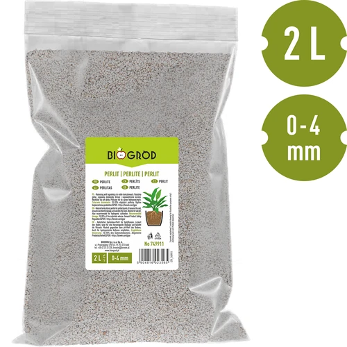 Perlit pro pokojové rostliny a zahradnictví, 2L - 3