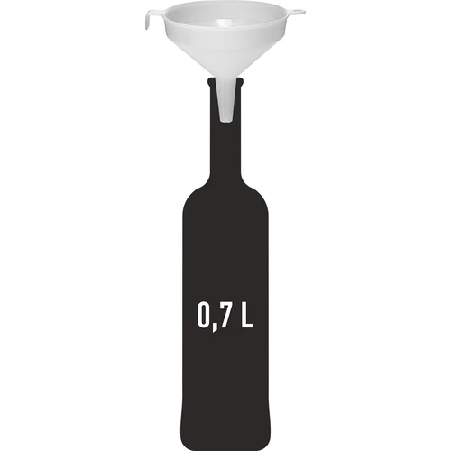 Plastový trychtýř fi 10 cm - 2