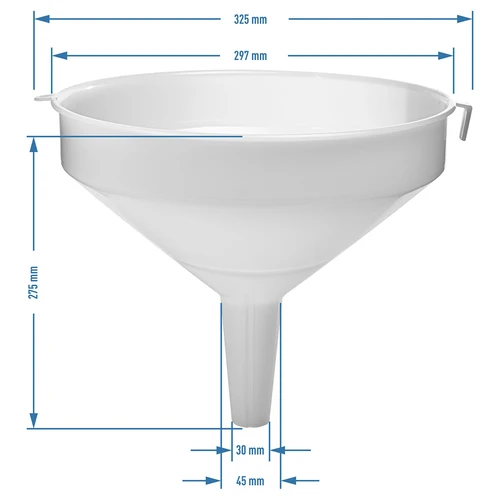 Plastový trychtýř fi 30cm - 3