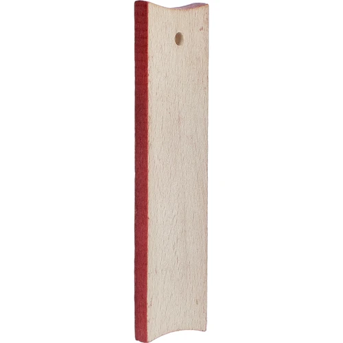 Pokojový dřevěný teploměr (-20 do +50°C), barva mahagonu, 15 cm - 3
