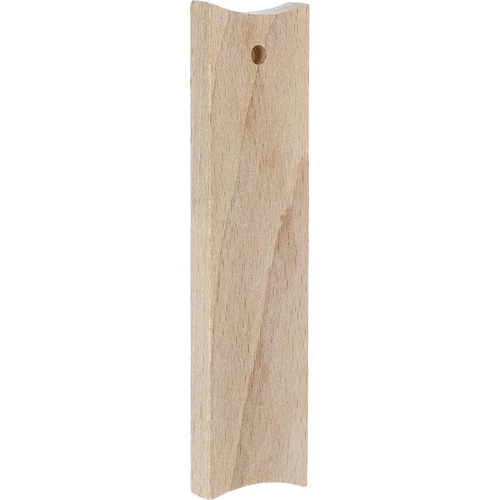 Pokojový dřevěný teploměr (-20 do +50°C), světle hnědý, 15 cm - 3
