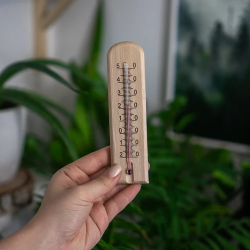 Pokojový teploměr se vzorem (-20°C do +50°C) 15cm - 4