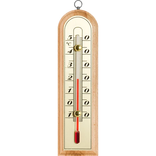 Pokojový teploměr se zlatou stupnicí (-10°C do +50°C) 16cm