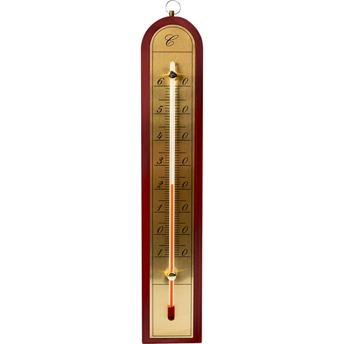 Pokojový teploměr se zlatou stupnicí (-10°C do +60°C) 28cm mix - 2