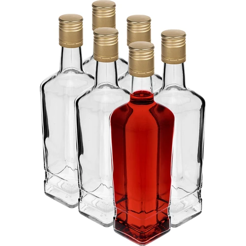 Principální láhev 500 ml s uzávěrem, 6 ks - 2