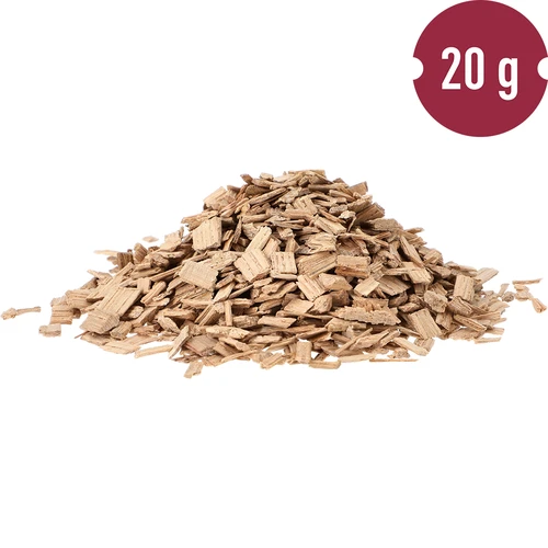 Přírodní dubové vločky (nepražené), 20g - 4
