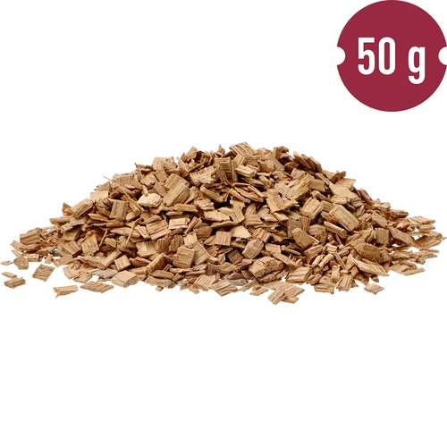 Přírodní dubové vločky pro aromatizaci alkoholů (whisky, bílé víno), 50 g - 5