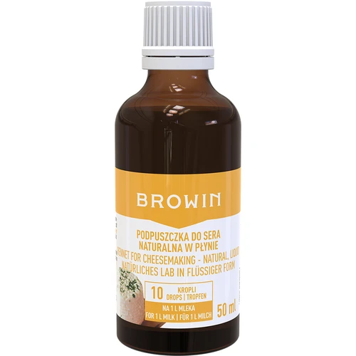 Přírodní syřidlo na sýr v tekuté formě 50 ml