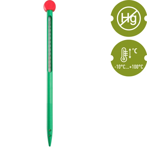 Půdní teploměr (0°C až +100°C) 32cm - 2