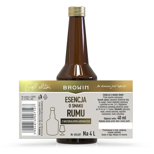 Rumová esence na 4 l – 40 ml - 6