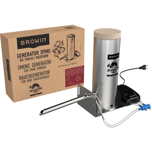 Sada dragON pro udírny - elektrické moduly s digitálním ovladačem a generátorem kouře JET 1 LONG - 21