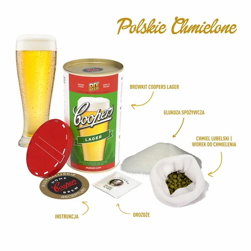 Sada na pivo - polské chmelené, 20 L - 2
