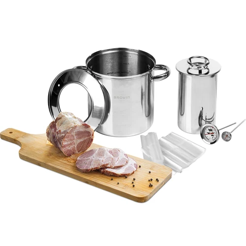 Sada s vodním pláštěm - šunkovar 1,5 kg + hrnec - 17