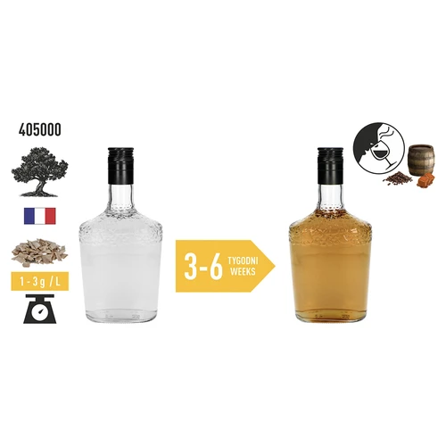 Silně opékané dubové vločky, 20 g - 6