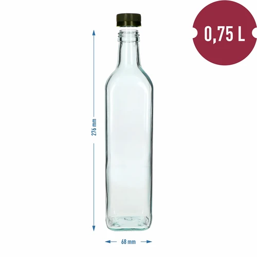 Láhev Marasca 750 ml se šroubovacím uzávěrem, 1 ks - 4