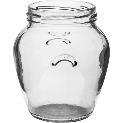 Sklenice Amfora 580 ml (fi 82) s černým víčkem 6 ks - 4