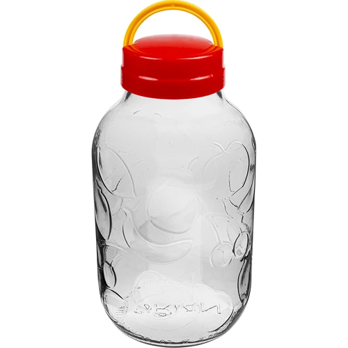 Sklenice na likéry 5L a víčko s držadlem