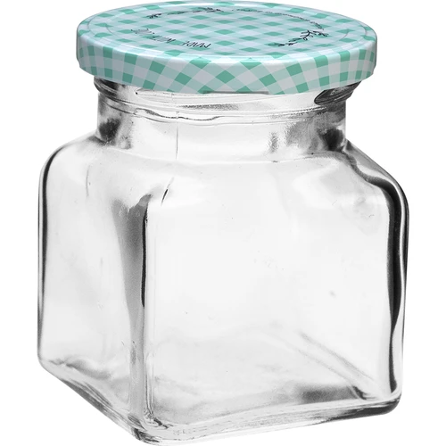 Sklenice TO 120 ml Čtyři rohy fi 53 víčko - 6 ks. - 2