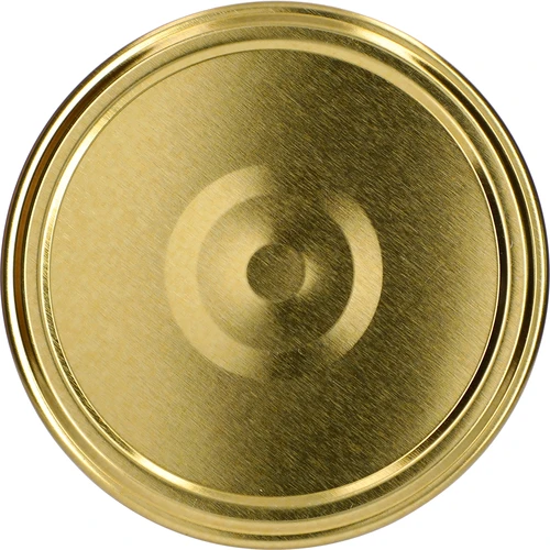 Sklenice twist-off, tlouštík 580ml se zlatým víčkem fi82/6, 6 ks. - 4