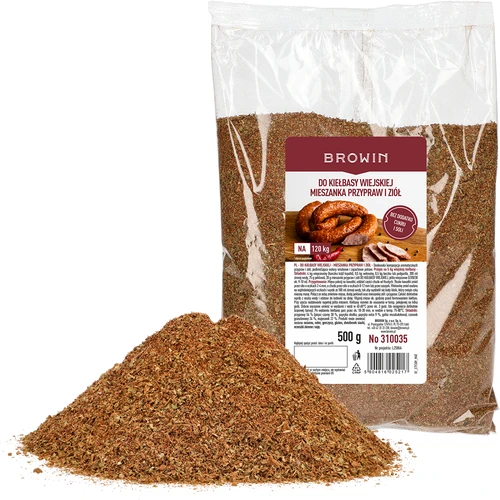 Směs koření a bylin na venkovskou klobásu, 500 g - 2