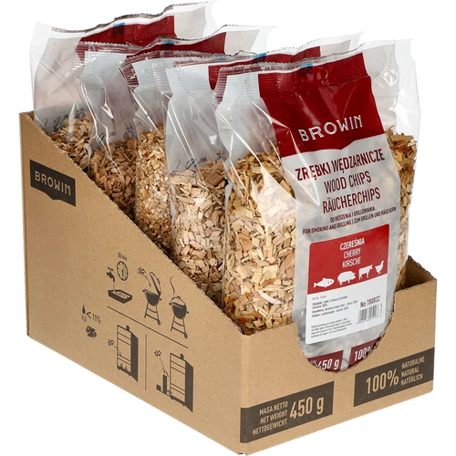 Štěpky na uzení a grilování, třešeň, 450 g, tř. 8 - 2