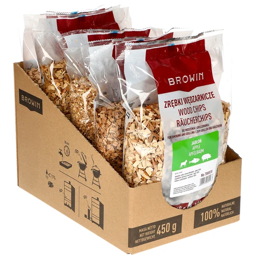 Štěpky na uzení/grilování, jabloň, 450 g, třída 8 - 2