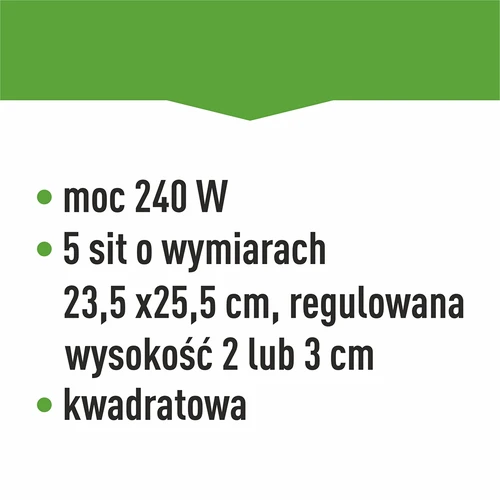 Sušička na houby, ovoce, zeleninu a bylinky s regulací teploty, 240W, bílá - 14