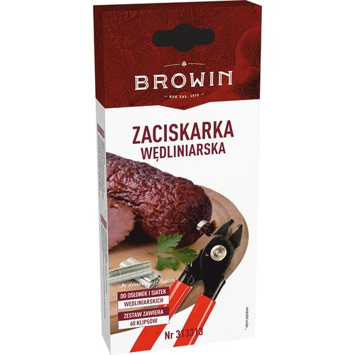 Svorka na uzeniny + 60 klipsů - 3