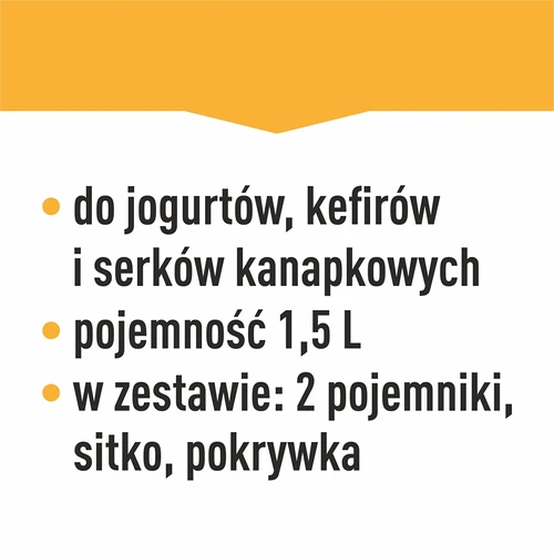 Sýro-jogurtovač s termostatem 1,5 L - 18