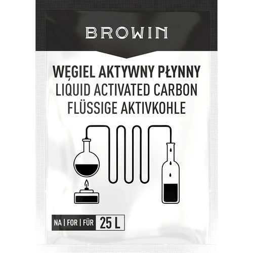 Tekuté aktivní uhlí na 25 L, 140 g