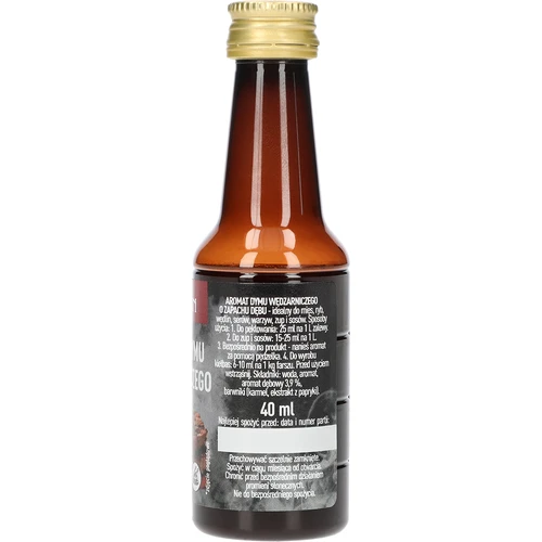 Tekutý kouř - dubový, 40 ml - 2