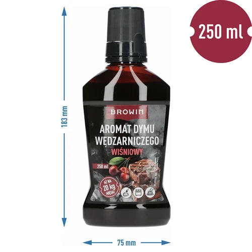 Tekutý uzenářský kouř – třešňový, 250 ml - 4